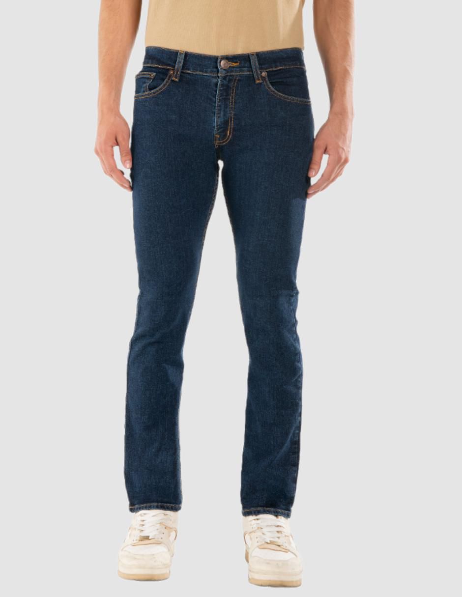 Jeans slim Oggi Jeans lavado obscuro para hombre