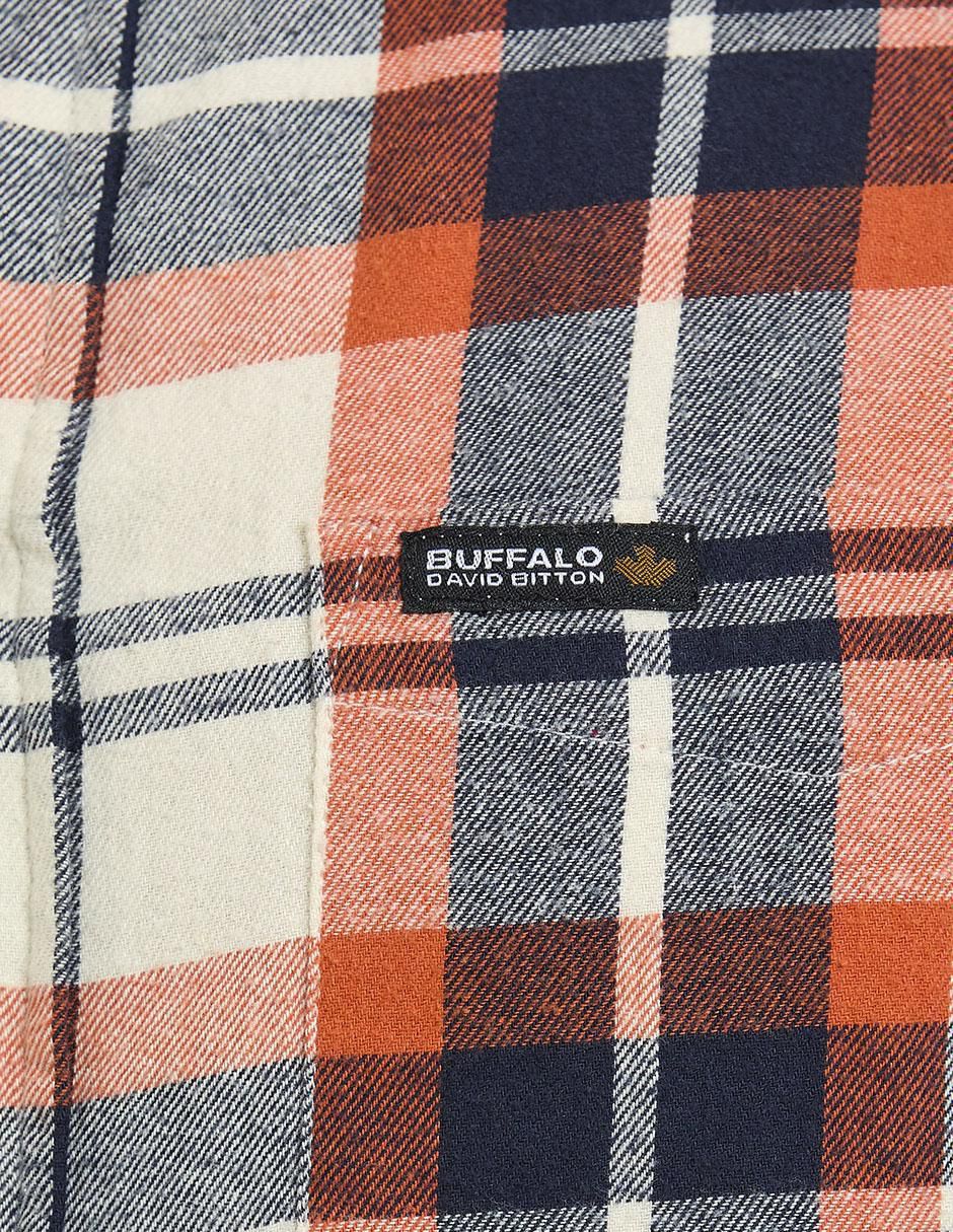 Camisa casual de algodón manga larga para hombre 3