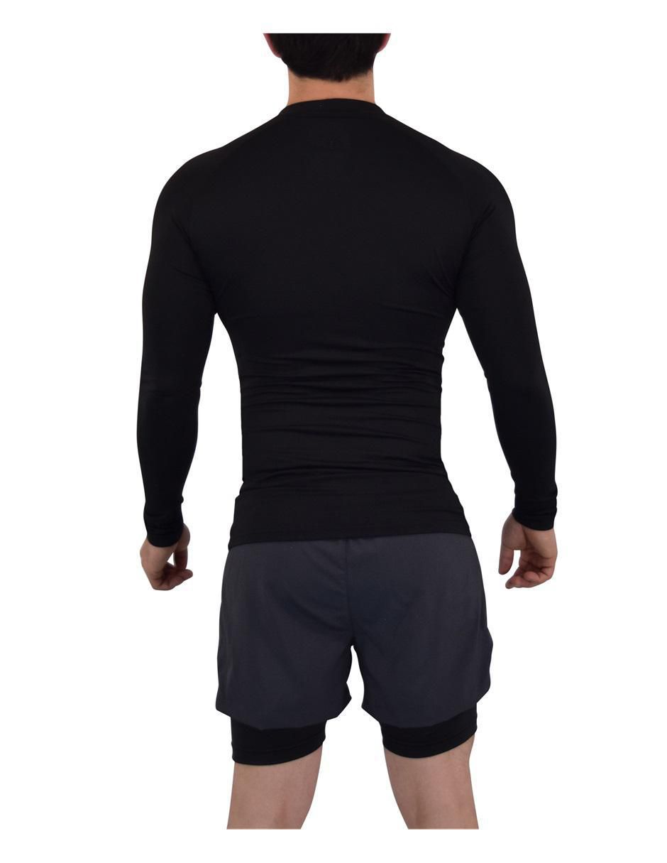 Playera John Leopard Speed Compression cuello redondo para hombre