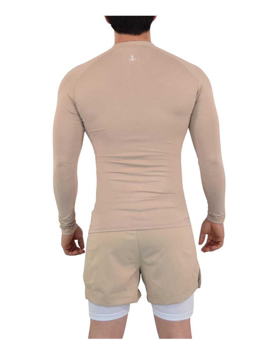 Playera John Leopard Speed Compression cuello redondo para hombre