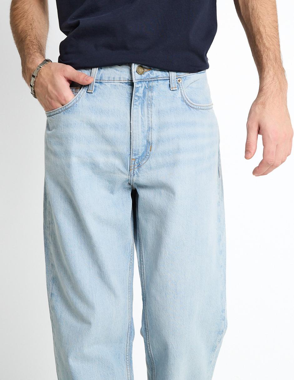 Jeans straight Guess Jeans lavado claro para hombre