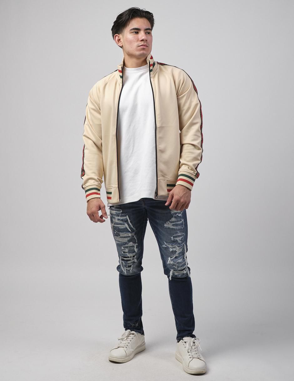 Chamarra casual Moderno con bolsillos para hombre