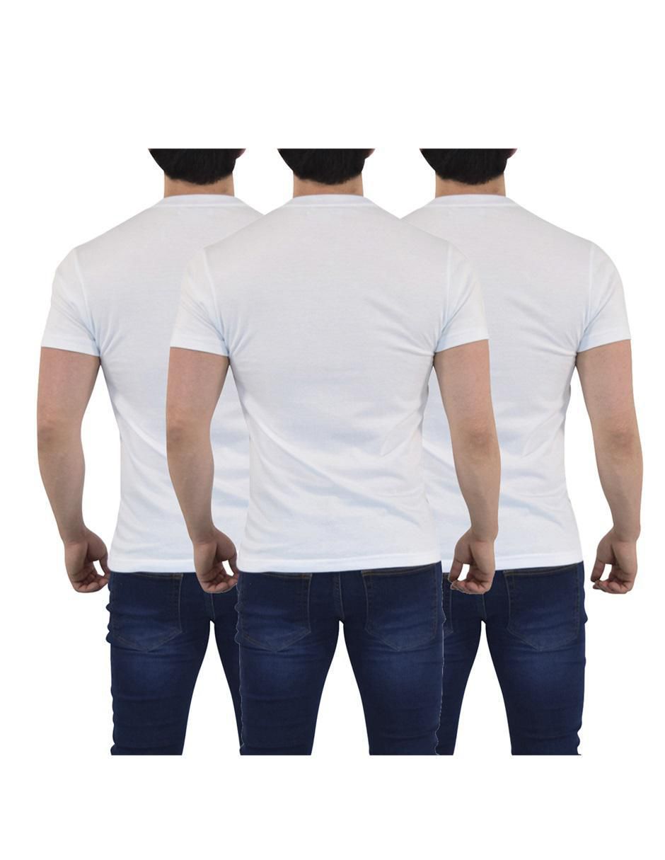 Playera John Leopard Everyday cuello redondo para hombre