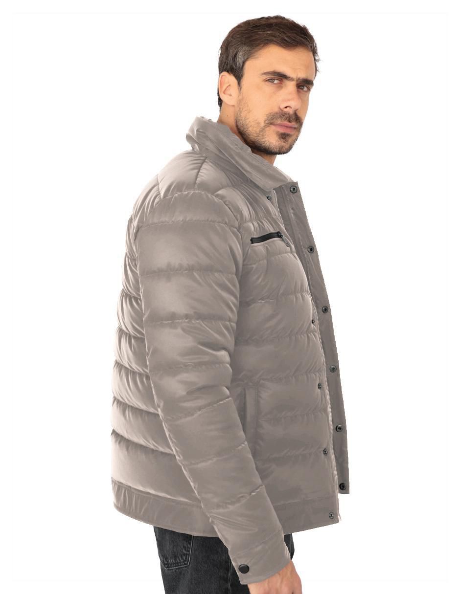 Chamarra casual con bolsillos para hombre 3