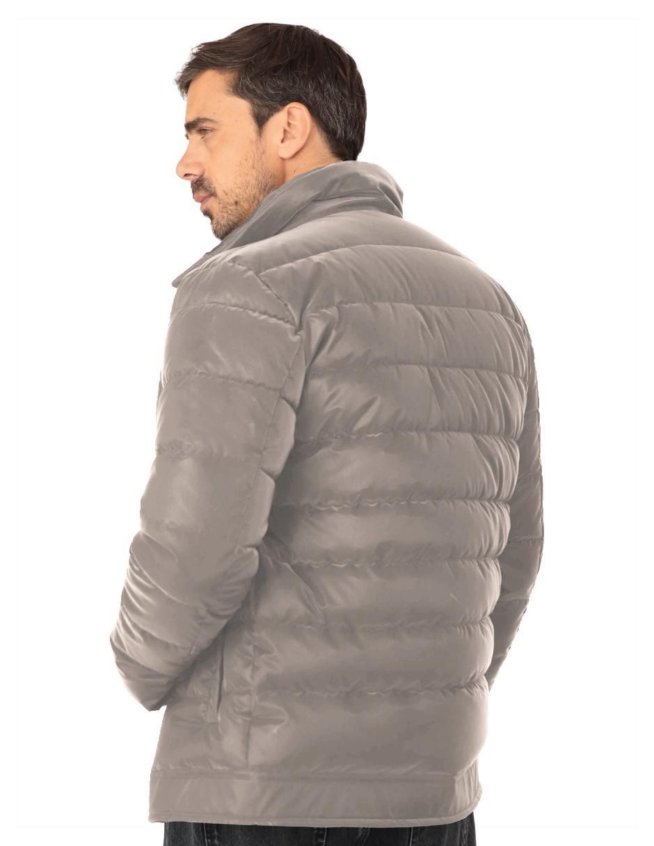 Chamarra casual con bolsillos para hombre 4