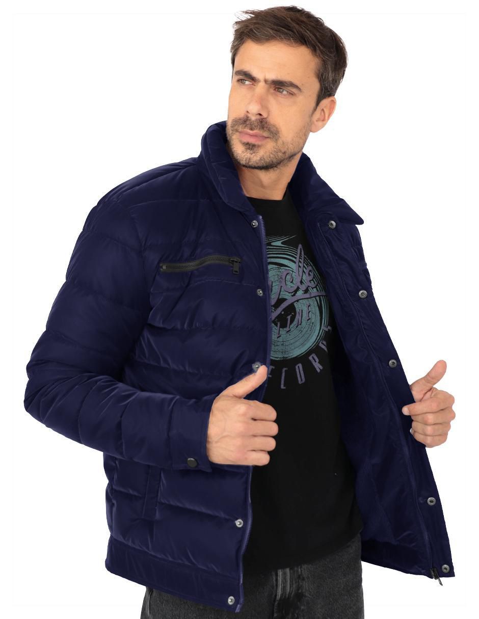 Chamarra casual Roosevelt con bolsillos para hombre