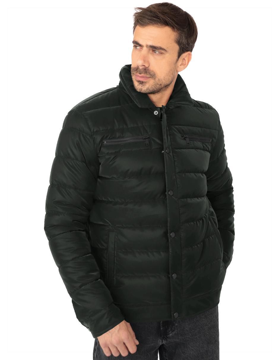 Chamarra casual con bolsillos para hombre Chamarra casual con bolsillos para hombre