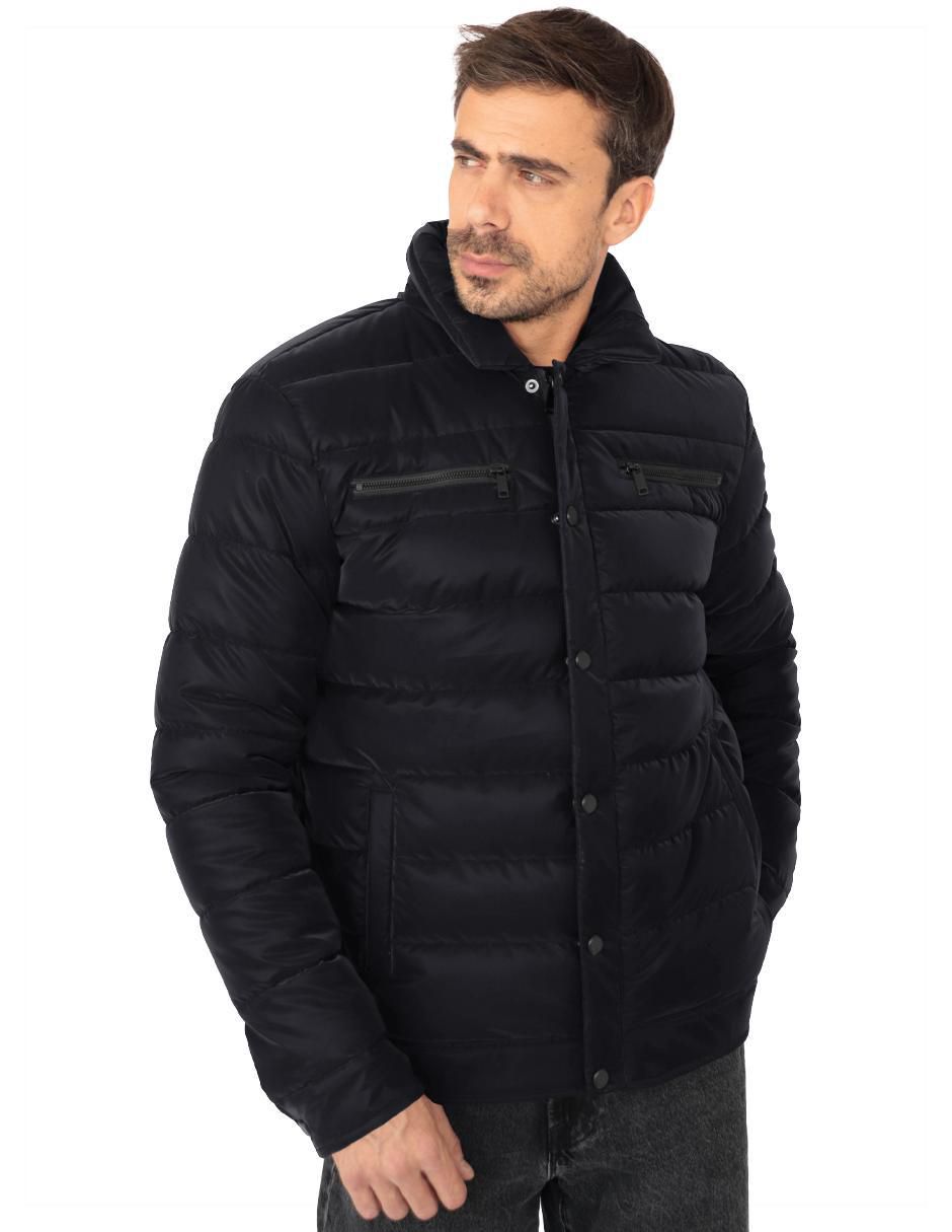 Chamarra casual con bolsillos para hombre Chamarra casual con bolsillos para hombre