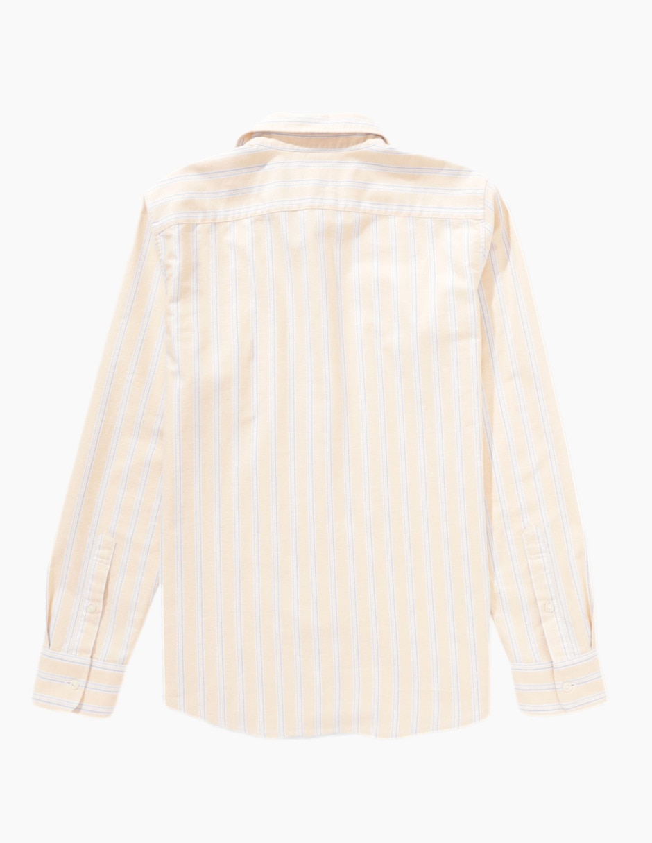 Camisa casual American Eagle de algodón manga larga para hombre