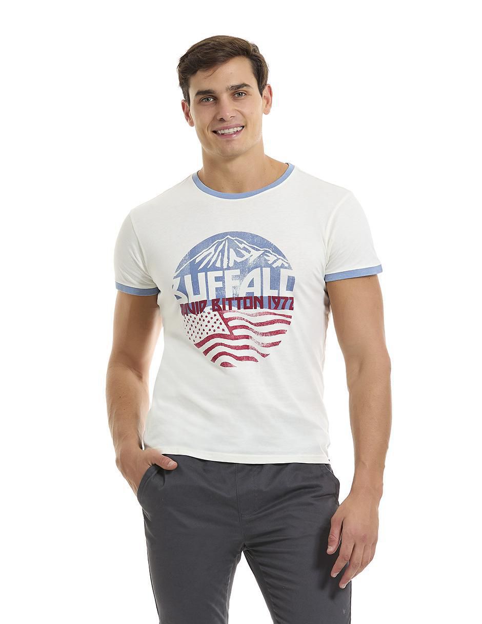 Playera cuello redondo para hombre Playera cuello redondo para hombre