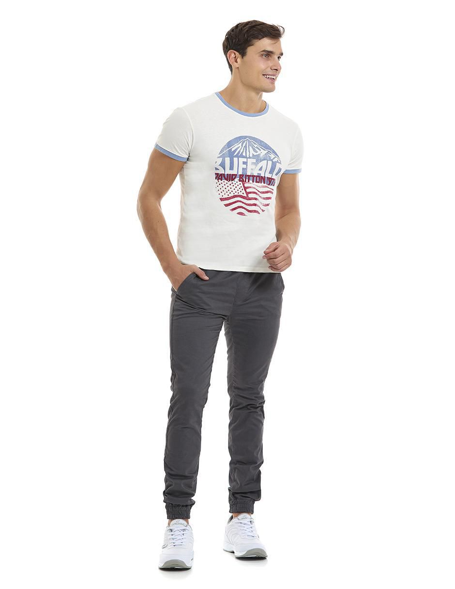 Playera cuello redondo para hombre 2