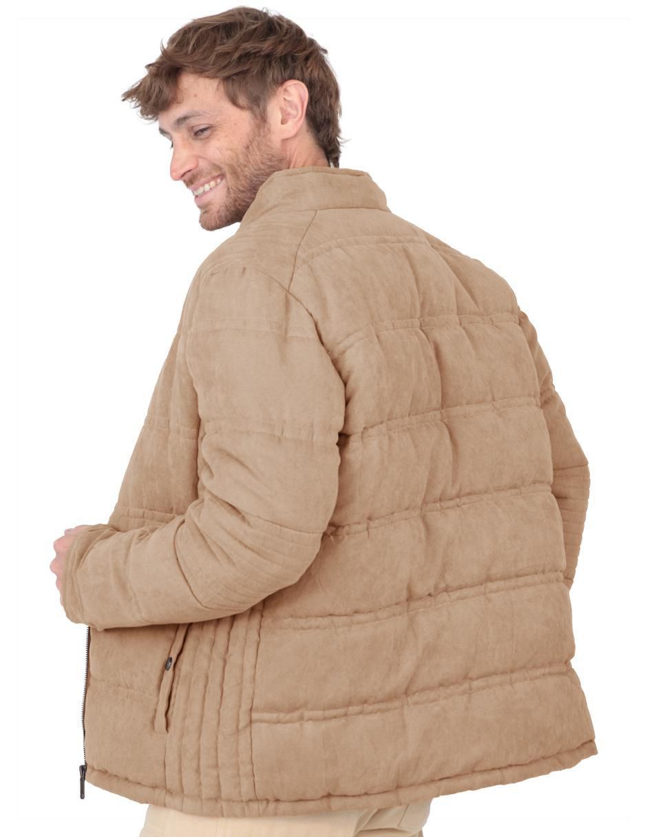 Chamarra casual Roosevelt texturizado para hombre