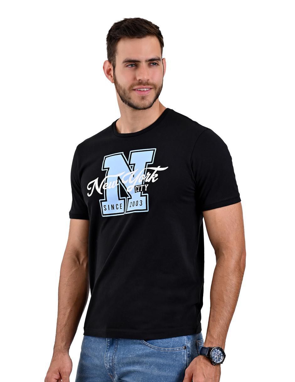 Playera cuello redondo para hombre 3