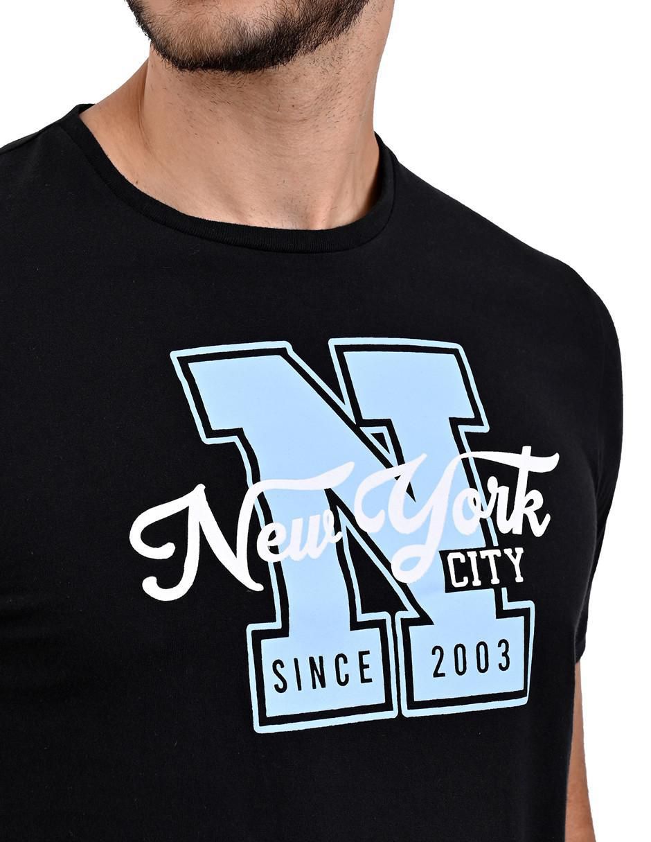 Playera cuello redondo para hombre 4
