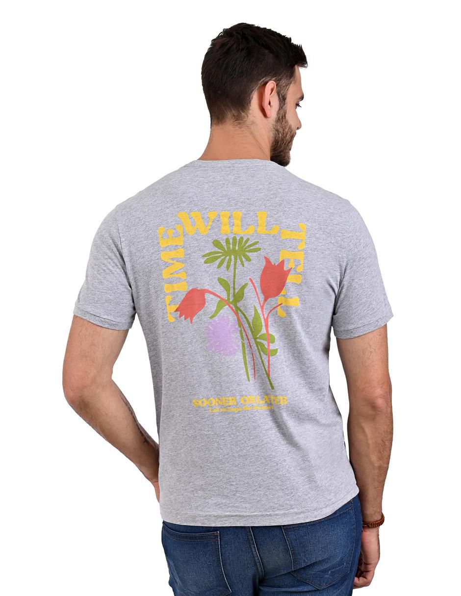 Playera cuello redondo para hombre 2