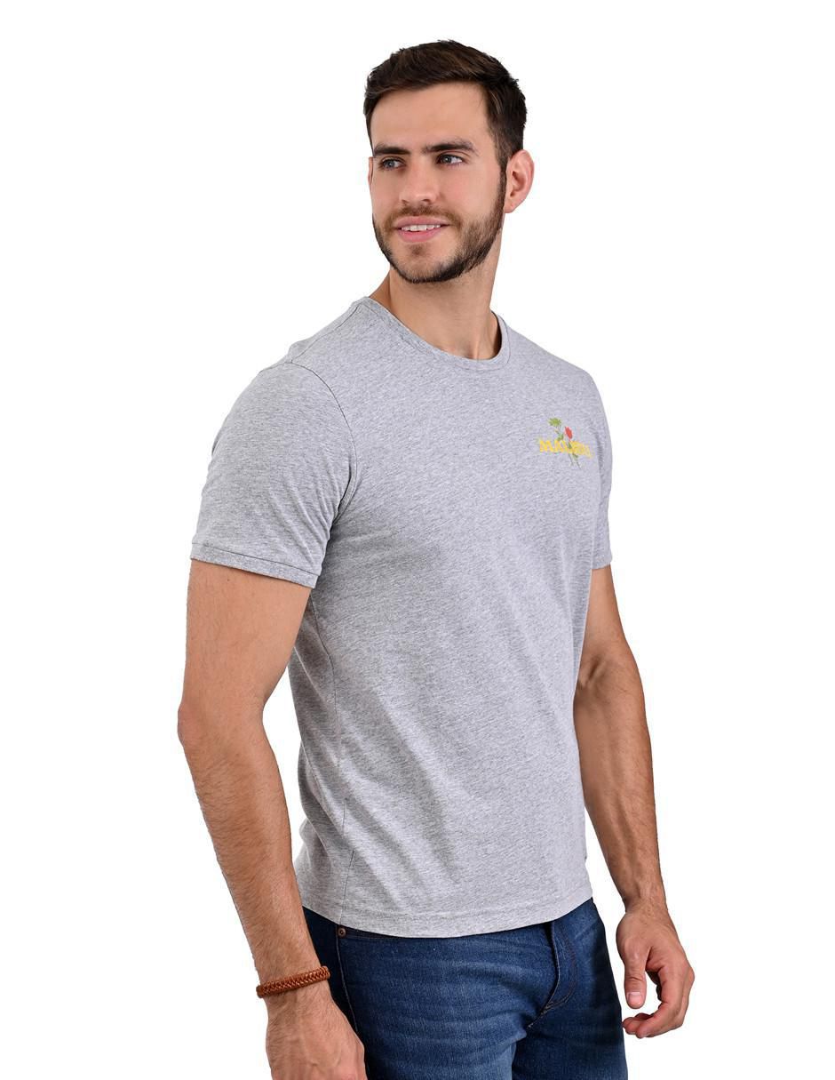 Playera cuello redondo para hombre 3