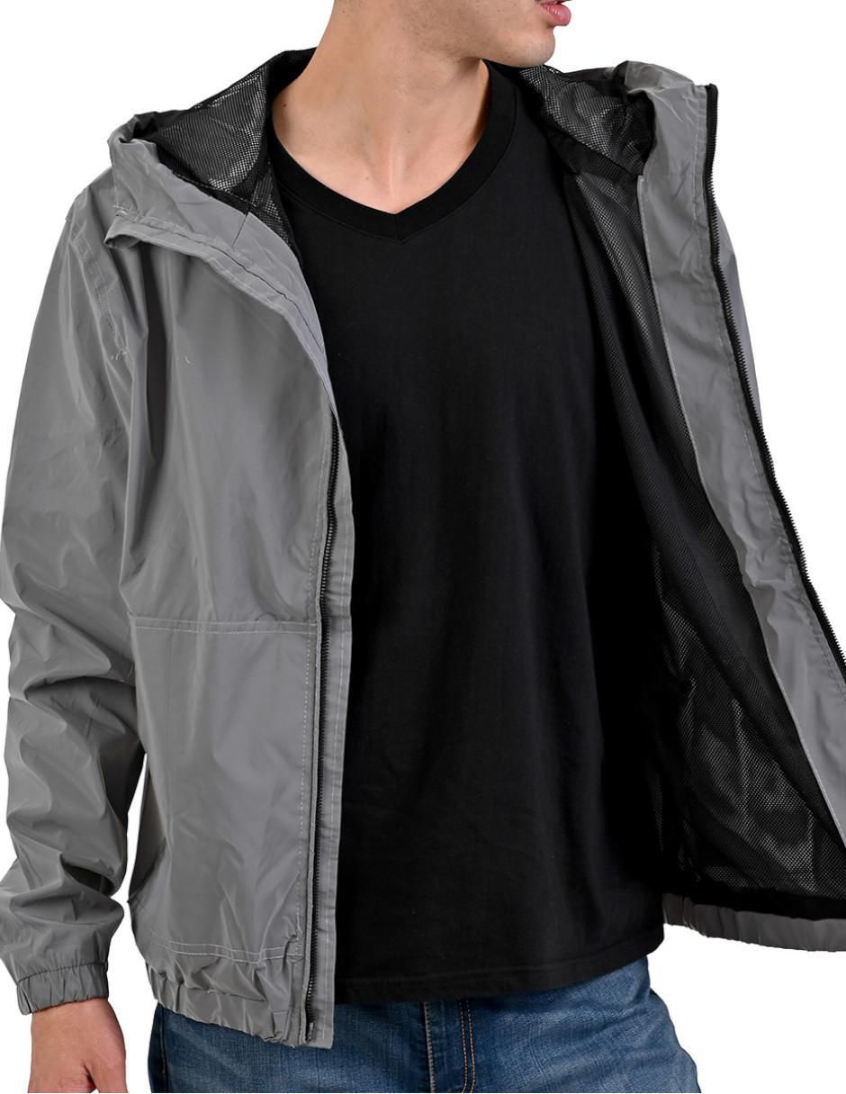 Chamarra bomber con capucha para hombre 4