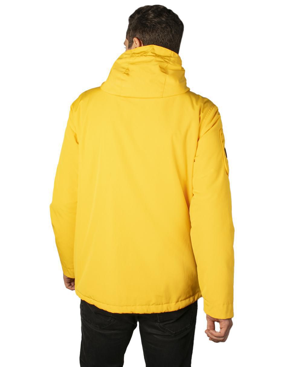Chamarra casual Greenlander impermeable con capucha para hombre