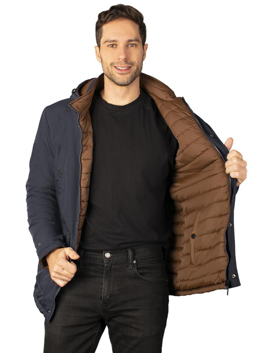Chamarra acolchada reversible para hombre 2