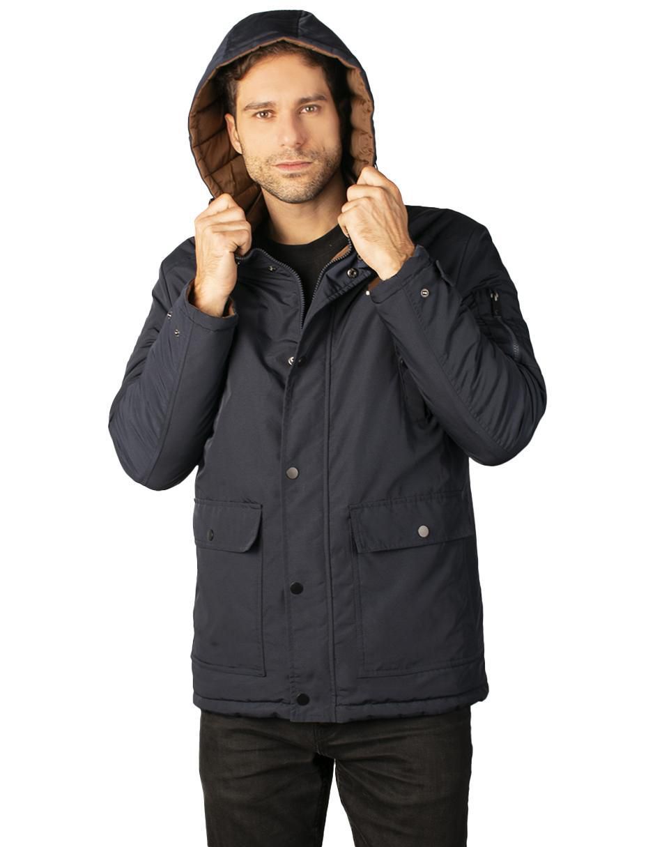 Chamarra acolchada reversible para hombre 4