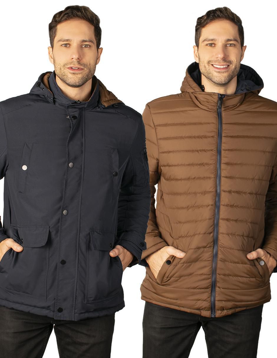 Chamarra acolchada reversible para hombre 7
