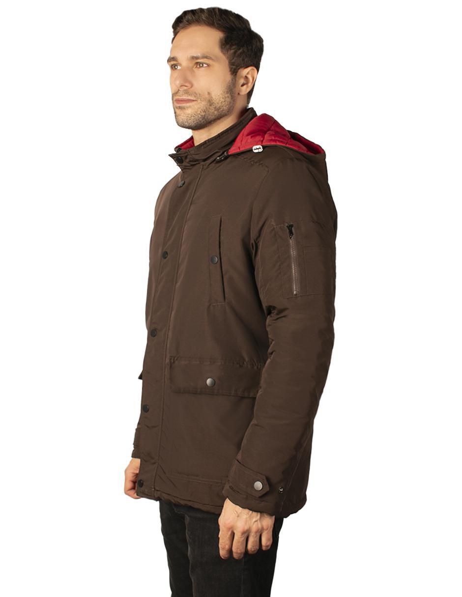 Chamarra acolchada reversible para hombre