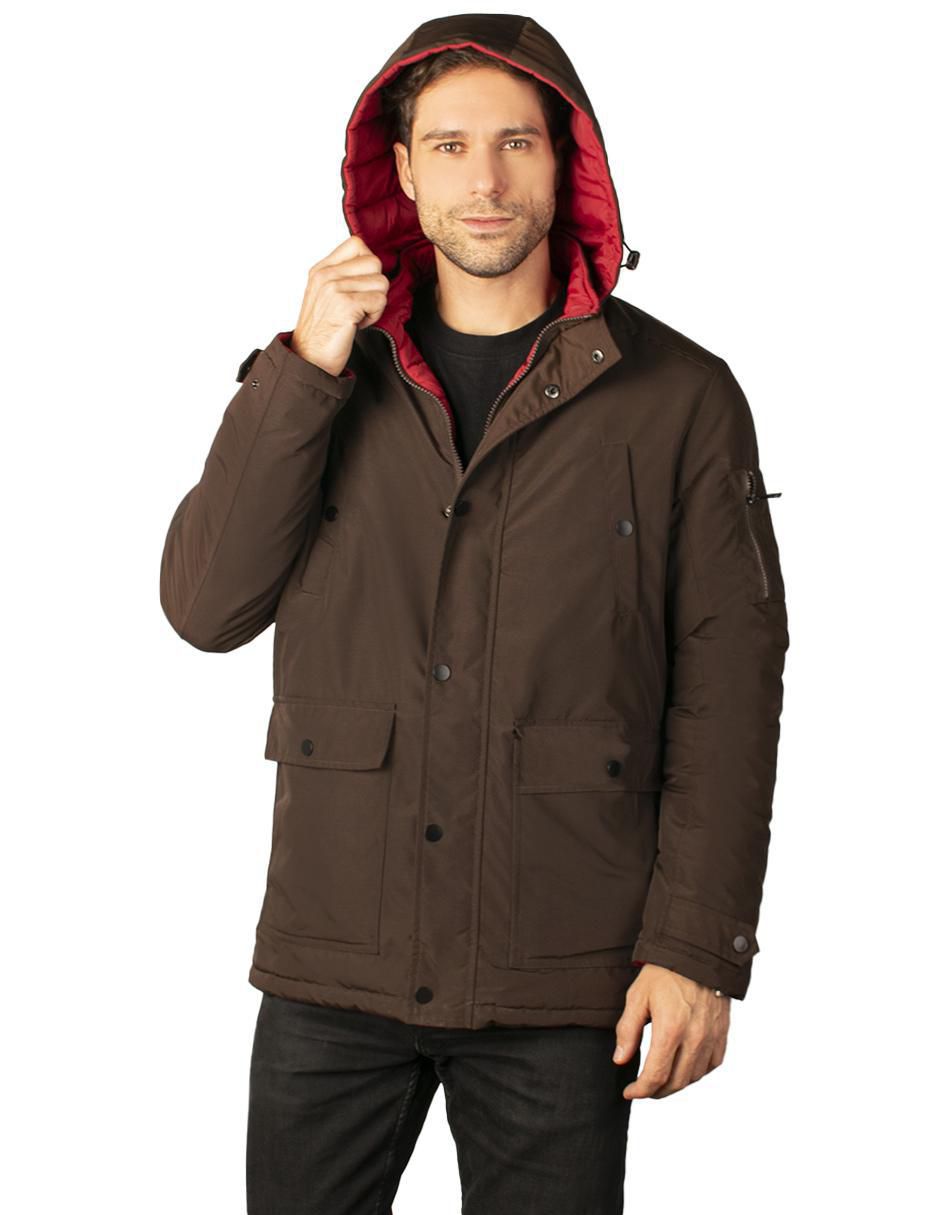 Chamarra acolchada reversible para hombre