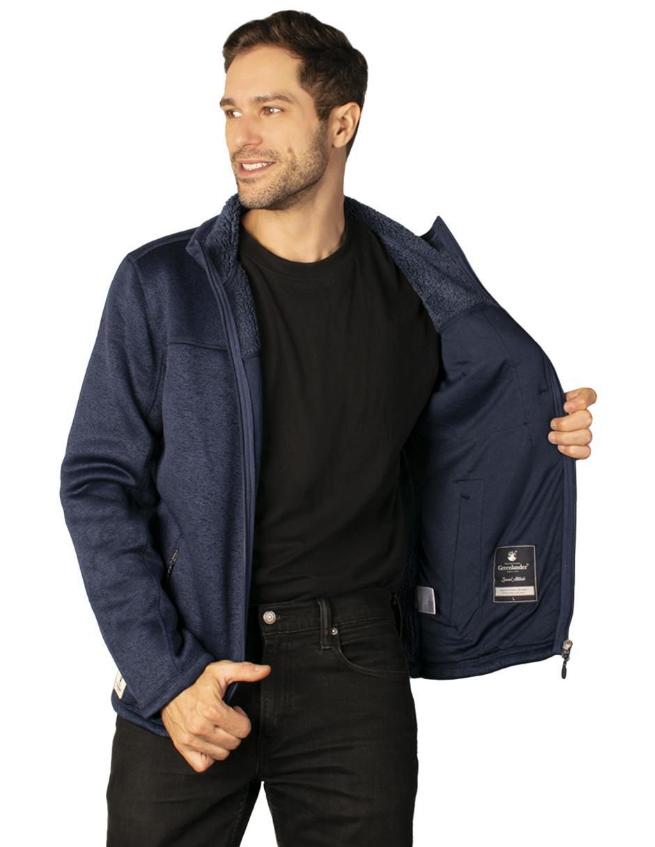 Chamarra casual Greenlander para hombre