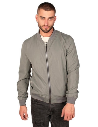 Chamarra bomber reversible para hombre