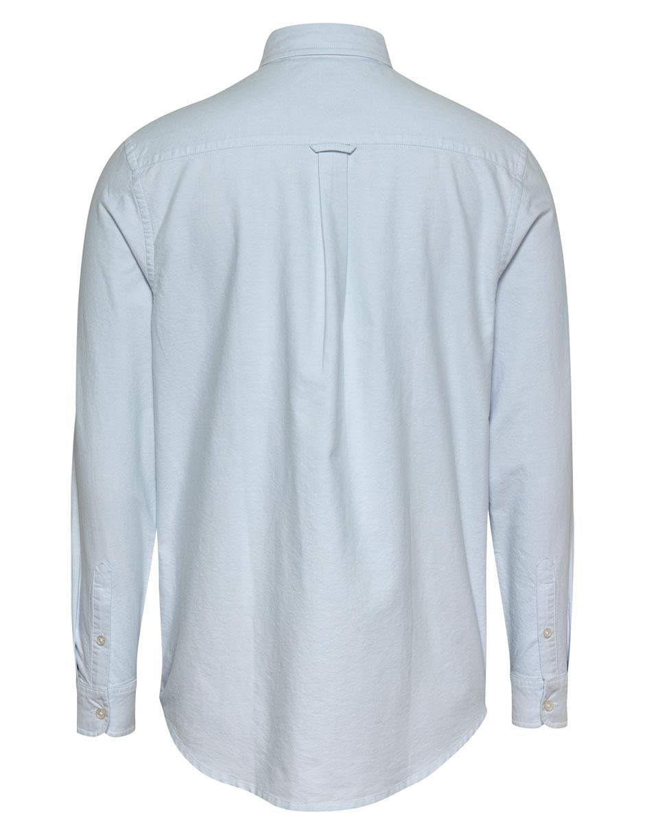 Camisa de algodón manga larga para hombre 5