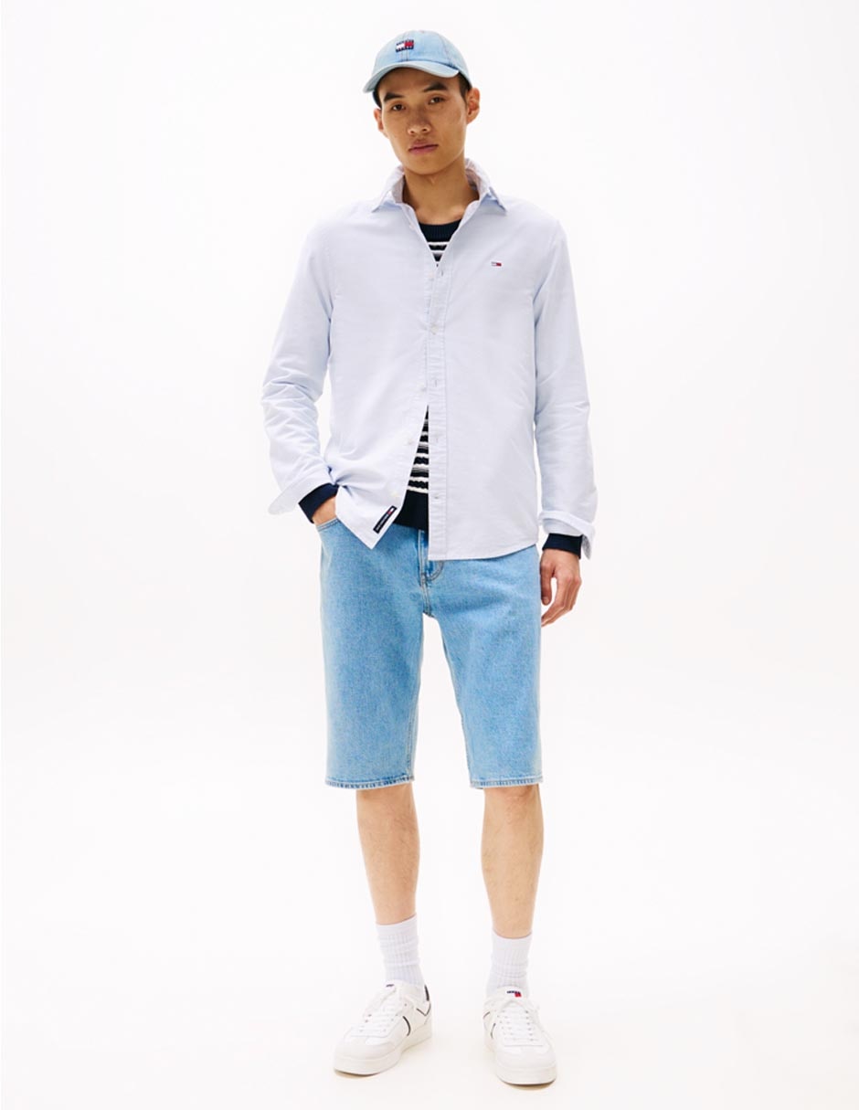 Camisa de algodón manga larga para hombre 2
