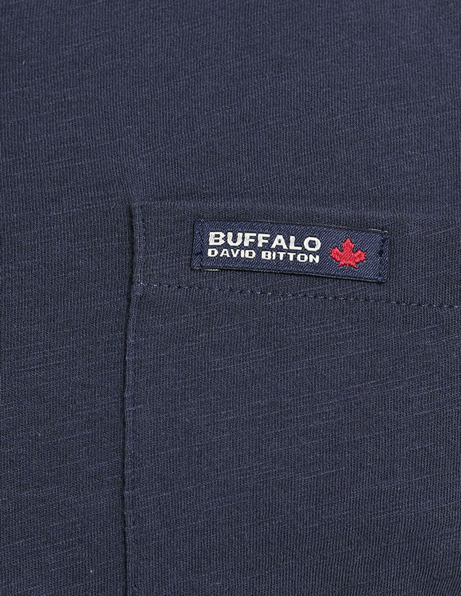 Playera tipo polo Buffalo Jeans David Bitton para hombre
