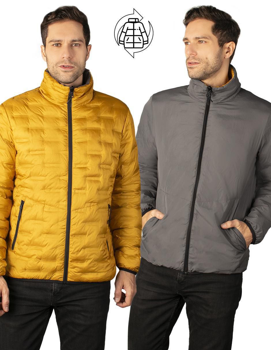 Chamarra acolchada reversible para hombre 6