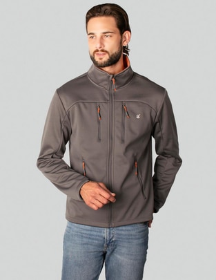 Chamarra casual con bolsillos para hombre Chamarra casual con bolsillos para hombre