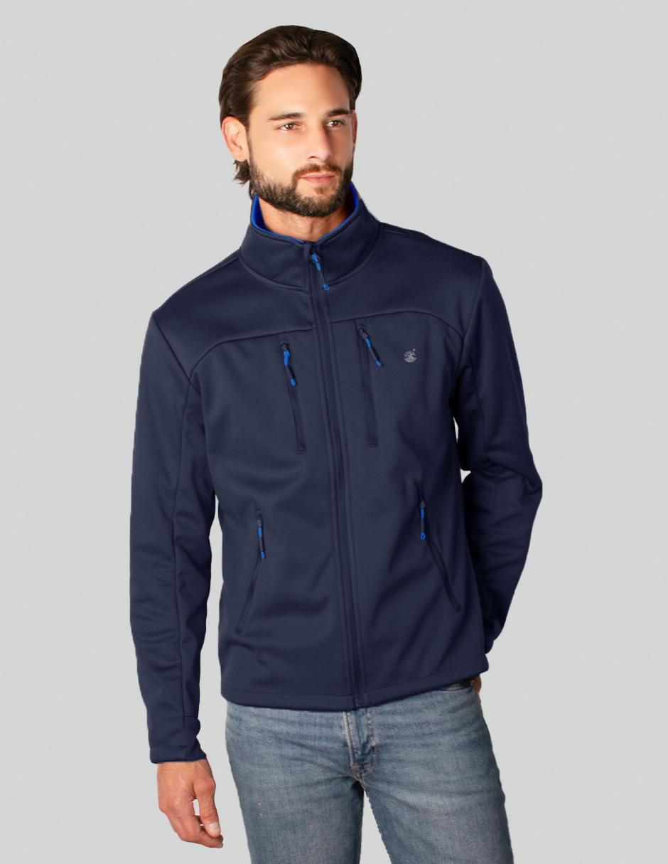 Chamarra casual con bolsillos para hombre Chamarra casual con bolsillos para hombre