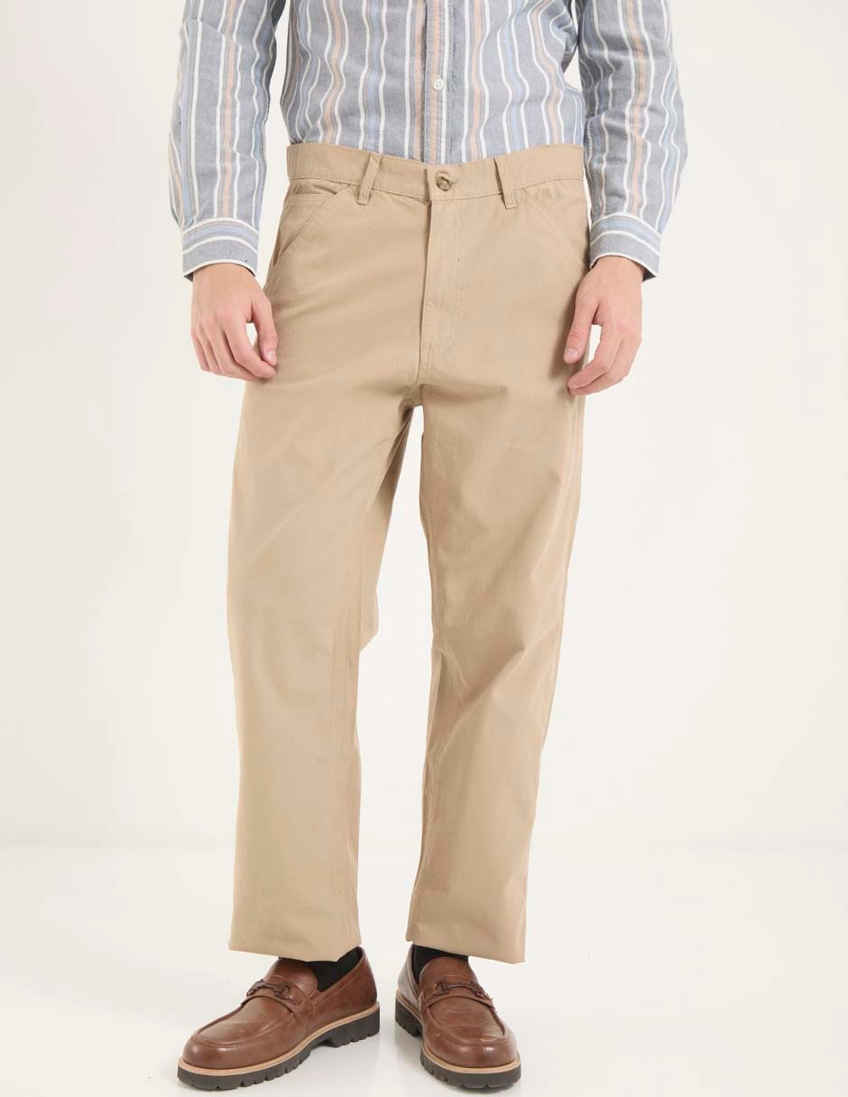 Pantalón de vestir slim de algodón para hombre Pantalón de vestir slim de algodón para hombre