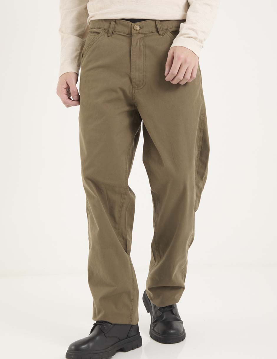 Pantalón de vestir slim de algodón para hombre Pantalón de vestir slim de algodón para hombre