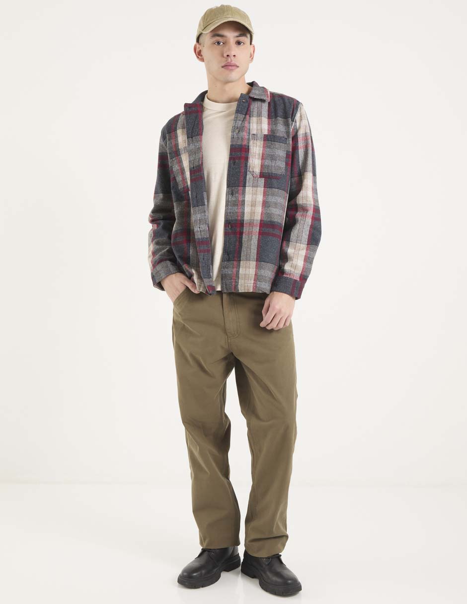 Pantalón de vestir slim That's It de algodón para hombre