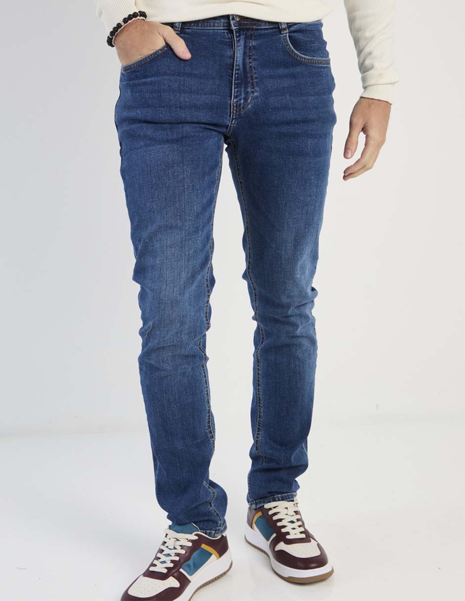 Pantalón slim de algodón para hombre Pantalón slim de algodón para hombre