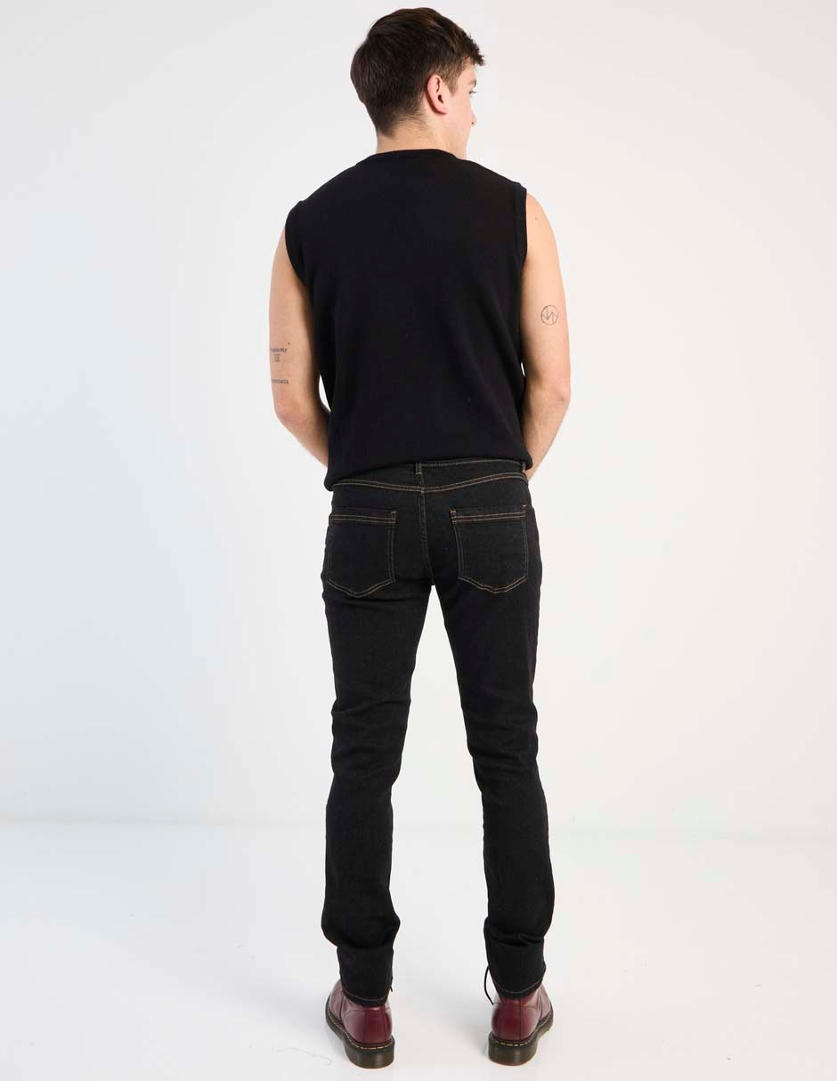 Pantalón slim de algodón para hombre 2