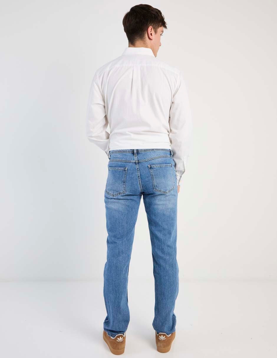 Pantalón slim de algodón para hombre 4