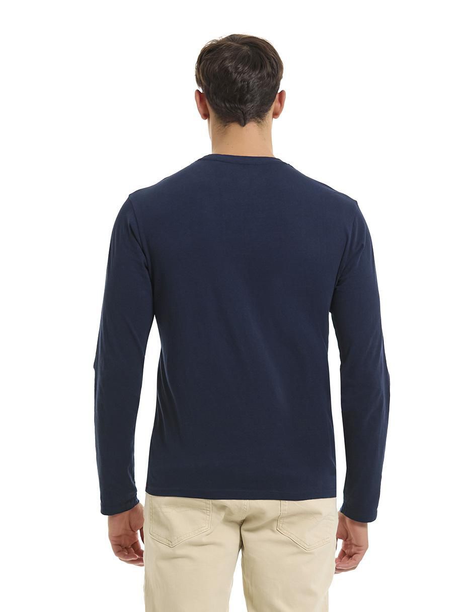 Playera cuello redondo para hombre
