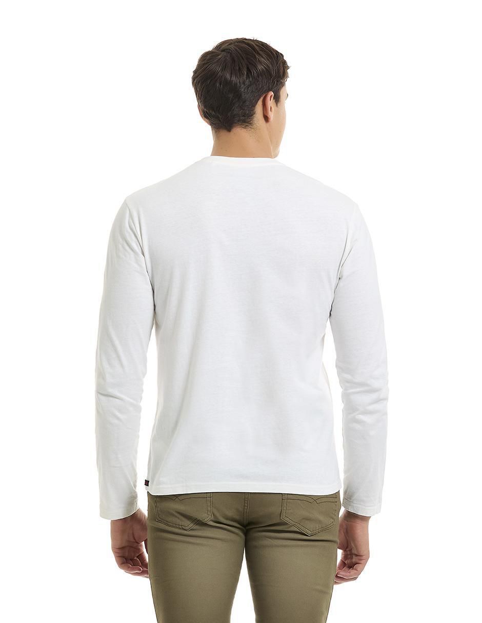 Playera cuello redondo para hombre 2