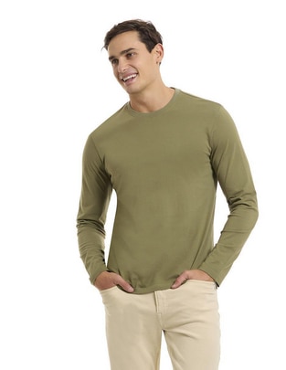 Playera cuello redondo para hombre