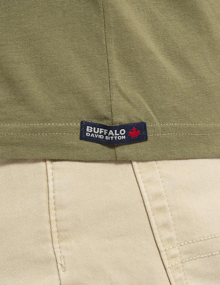 Playera cuello redondo para hombre