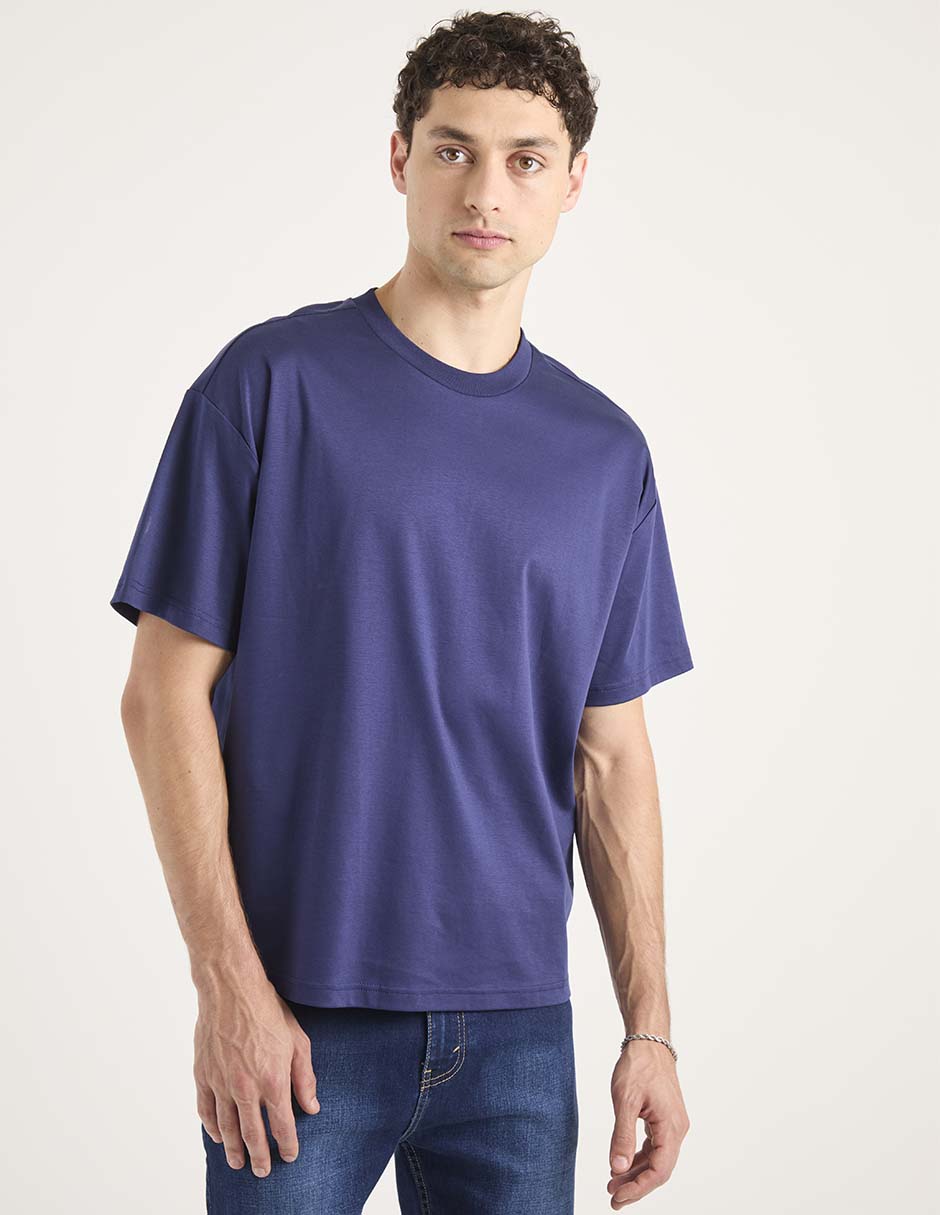 Playera cuello redondo para hombre