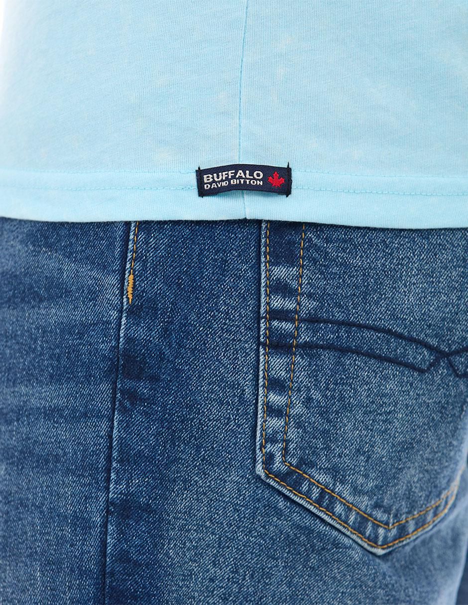 Playera cuello V para hombre 6