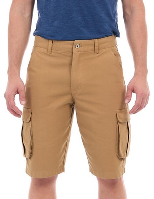 Bermuda de gabardina para hombre