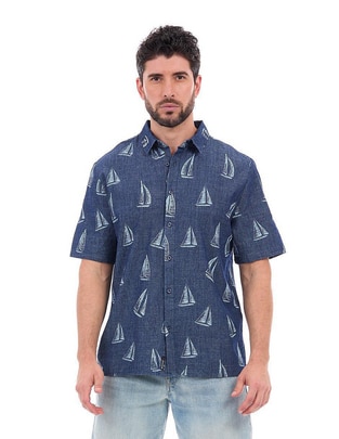 Camisa casual manga corta para hombre Camisa casual manga corta para hombre