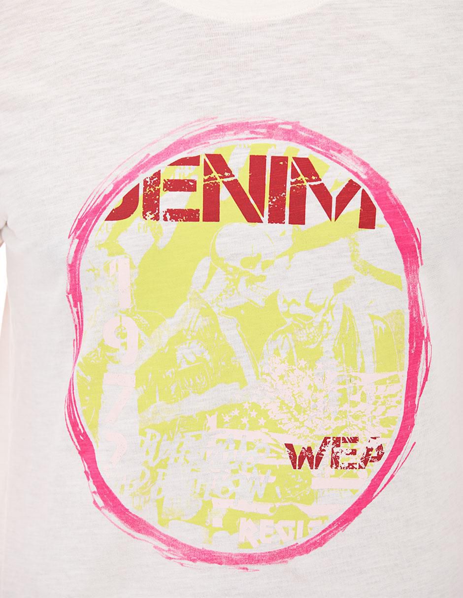 Playera cuello redondo para hombre